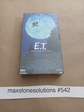 E.T. The Extra Terrestrial Black Green Cassette VHS 1988 - Brand New Sealed