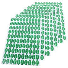  2000 Pcs Qc Passed Labels for Warehouse Sticker Quality Checking Checked