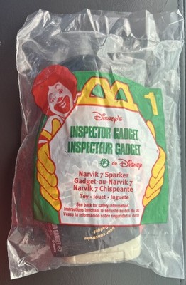 1999 Vintage Inspector Gadget Narvik 7 Sparker McDonald's Happy Meal Toy #1 NEW
