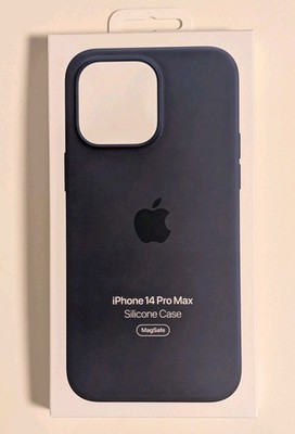 Apple Silikon Case mit MagSafe für iPhone 14 Pro Max - Sturmblau -Neu -MPTQ3ZM/A