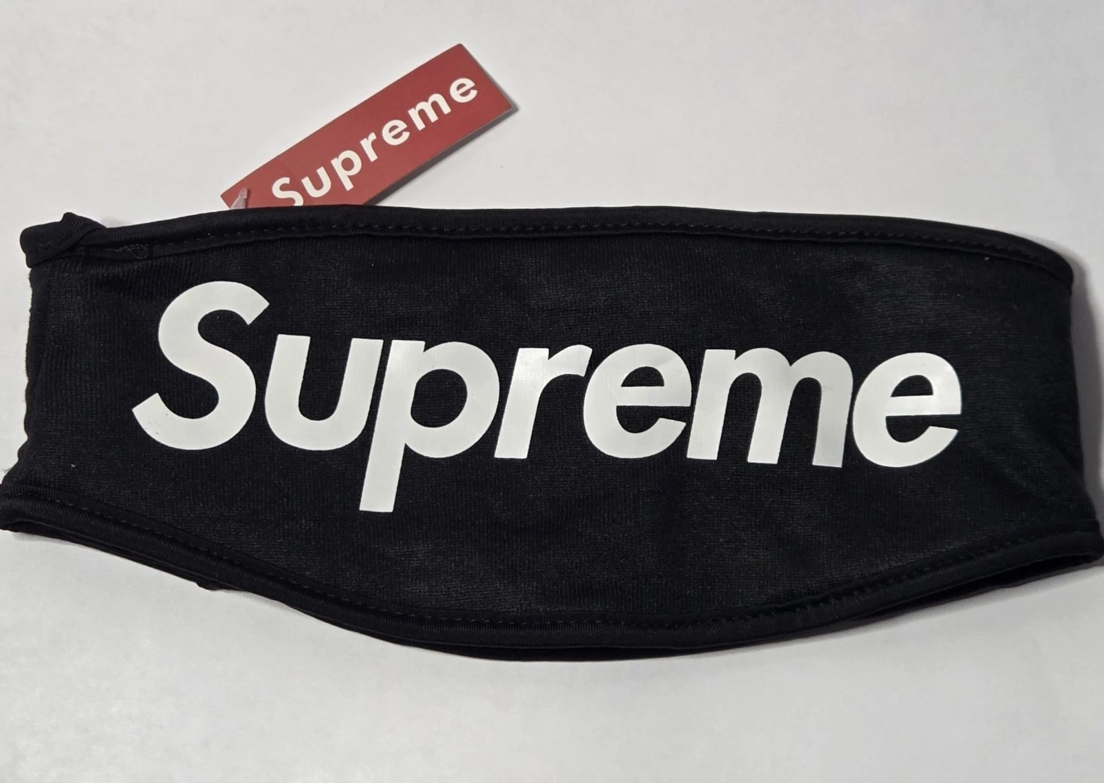 BANDEAU POLAIRE SUPRÊME NEUF NOIR BLANC FW13 RARE