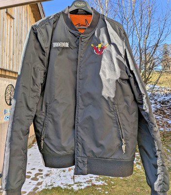 Thunderdome Original Bomberjacke XL Hardcore Gabba Hardcore 25 Years Edition
