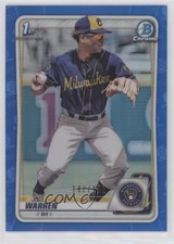 2020 Bowman Draft Chrome Blue Refractor 147/150 Zavier Warren #BD-97 0y2q