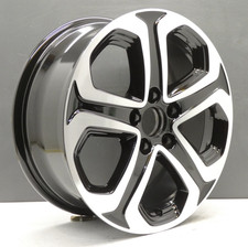 HONDA HRV HR-V 17" ALLOY WHEEL RIM 7J ET55 BLACK DIAMOND CUT OEM T7A17070B X1