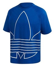 adidas BG TRF OUT TEE -GE6231 - TEAM ROYAL BLUE/WHT - LOOSE FIT - MEN