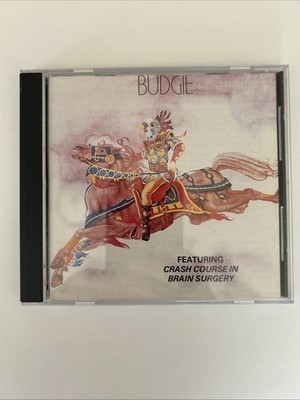 Budgie - S/T CD 1991 Roadracer 1971 70s Hard Rock Self Titled OOP RARE