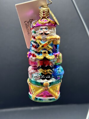 NEW Christopher Radko NUTCRACKER DANDY GEM Candyland Drum Ornament 1010618
