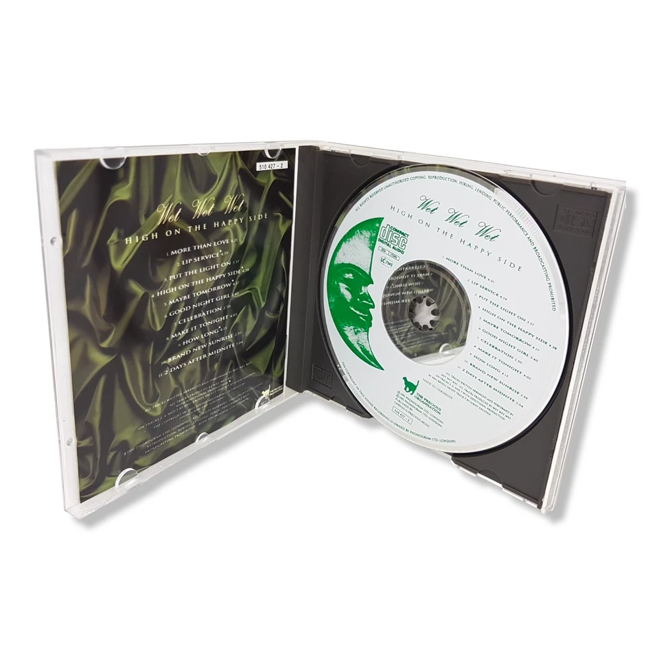 Wet Wet Wet High On The Happy Side CD Album 1991 More Than Love Lip Service Put - Bild 3 von 3
