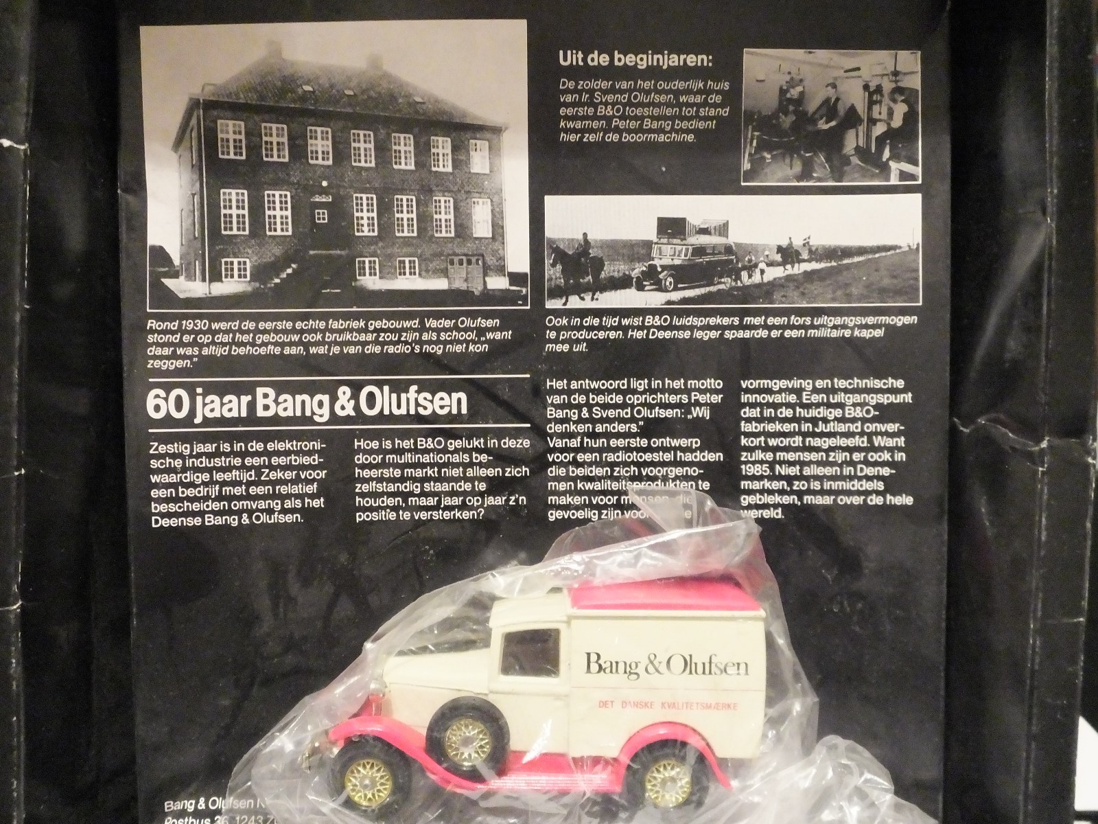 Matchbox Yesteryear Y21 Model A Ford Van Bang & Olufsen Code 2 Model - RARE Matchbox Yesteryear Y21 Model A Ford Van Bang & Olufsen Code 2 Model - RARE