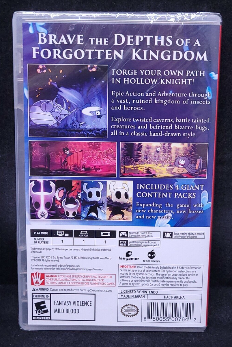 Hollow Knight (Nintendo Switch) BRAND NEW / Region Free