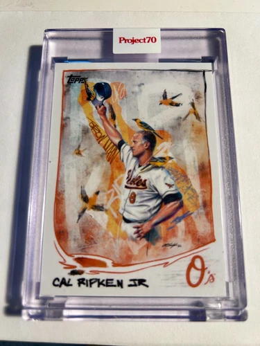 Topps Project 70 Chuck Styles CAL RIPKEN JR Baltimore Orioles 2013 Art Card 116