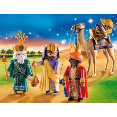 Los Reyes Playmobil Reyes Magos Amazon Playmobil 9497 Los Tres