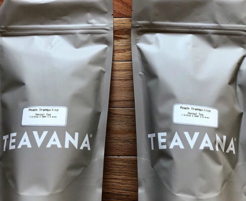 NEW! RARE! 1 Pound Teavana 🍑🍊🍑 Peach Tranquility🌈Herbal Factory Sealed Tea ☕ - Picture 1 of 10
