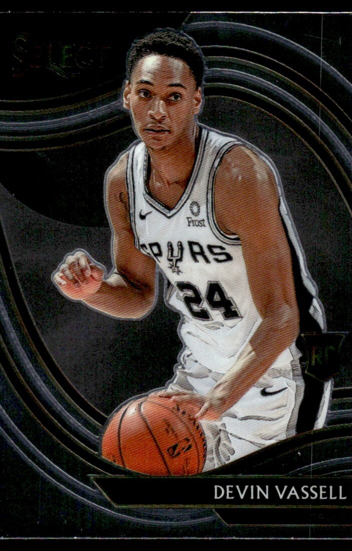 2020-21 Panini Select Courtside Devin Vassell Rookie San Antonio Spurs #290