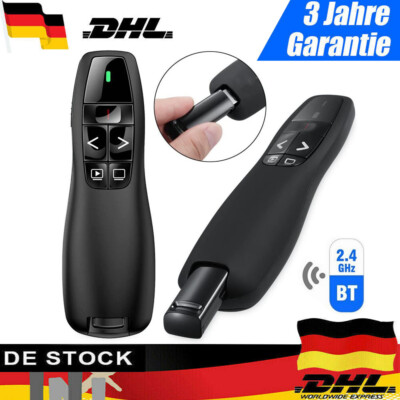 R400 Presenter Powerpoint Fernbedienung Laserpointer Wireless USB PPT Flip Pen