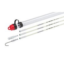 Milwaukee Fish Stick Kit Rod Electrical Pulling Mid Flexible Fiberglass 15 Ft