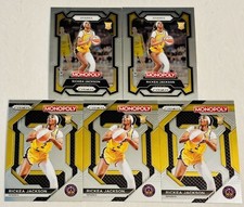 5X LOT RICKEA JACKSON RC 2024 PANINI PRIZM MONOPOLY WNBA #63 #25 ROOKIE 🔥