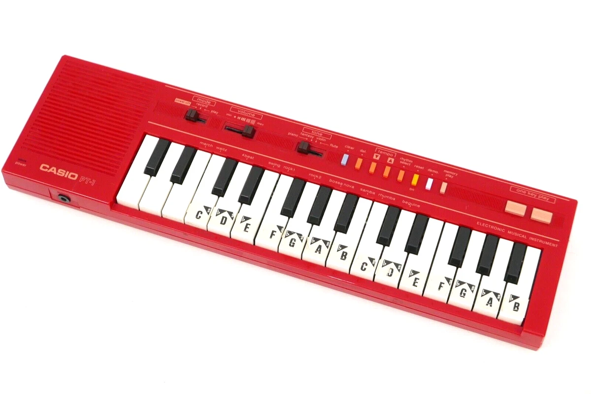 Red 2024 casio keyboard