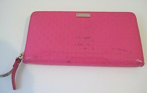 kate spade hot pink wallet