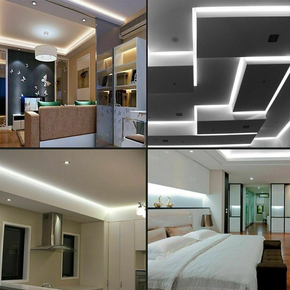 STRISCIA LED 220V SU MISURA LUCE CALDA NATURALE FREDDA RGB MULTICOLORE IP65 - Immagine 4 di 4