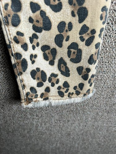 New GAP Kids Toddler Super Skinny Ankle Leopard Animal Print Jeans Size 4T - Picture 3 of 8