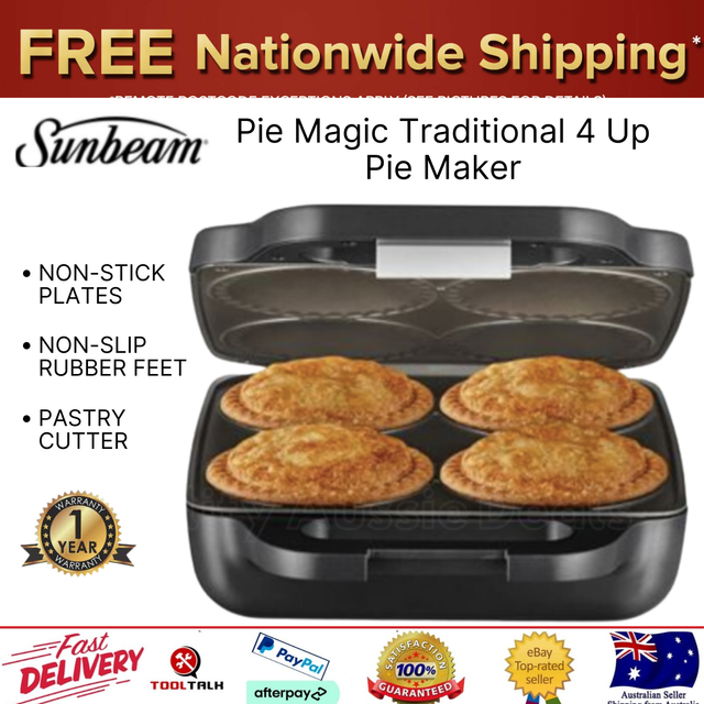 Sunbeam PM4800 Pie Magic Maker Traditional 4 up for sale online eBay