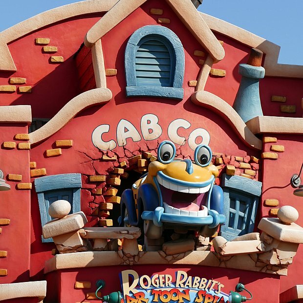 Disneyland ToonTown Roger Rabbit's Car Toon Spin Toy Car
