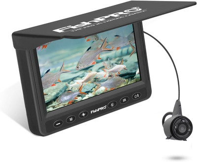 Underwater Fishing Camera, Portable Fish Finder Camera HD 1000 TVL Infrared LED