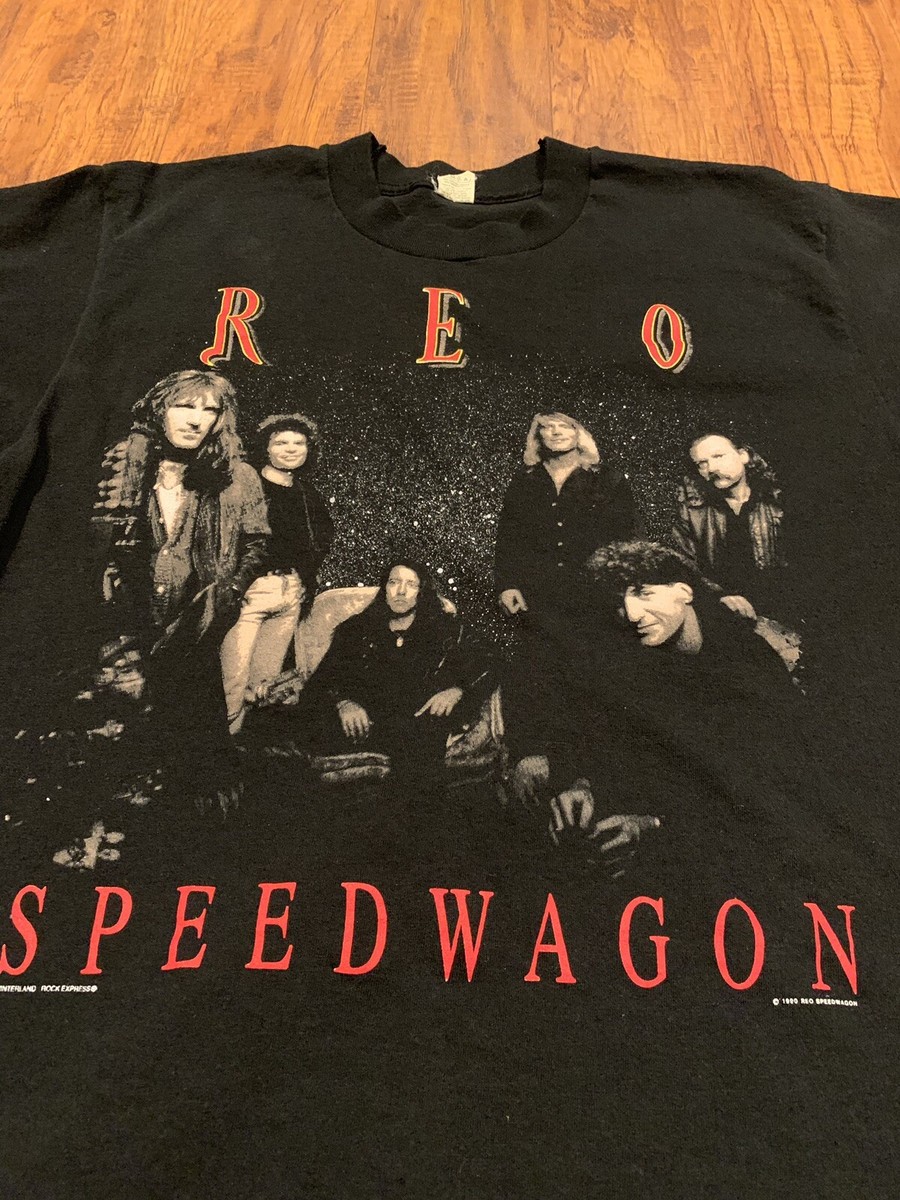RARE REO SPEEDWAGON vintage rock band concert tour t-shirt