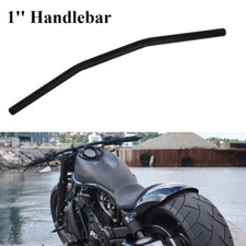 Manubrio Moto 1 Pollice 25mm Trascinatore Universale Nero per Harley Bobber