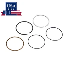 5x Standard Bore Piston Rings For Honda CM185T CM200T CM250C XR100 13011-KB4-305
