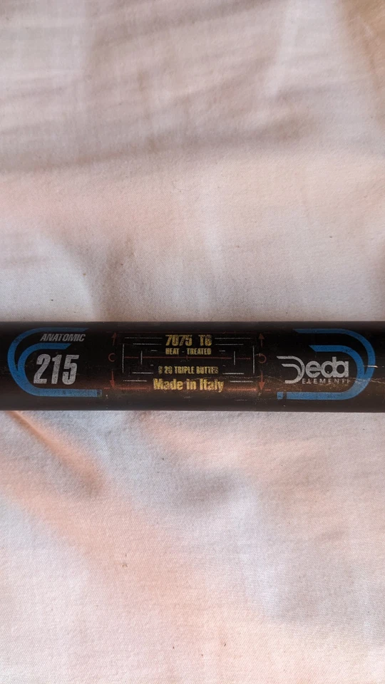 Deda 215  Anatomic - 26 / 46  Road bike handlebar cut off custom bullhorn - Image 2 of 4