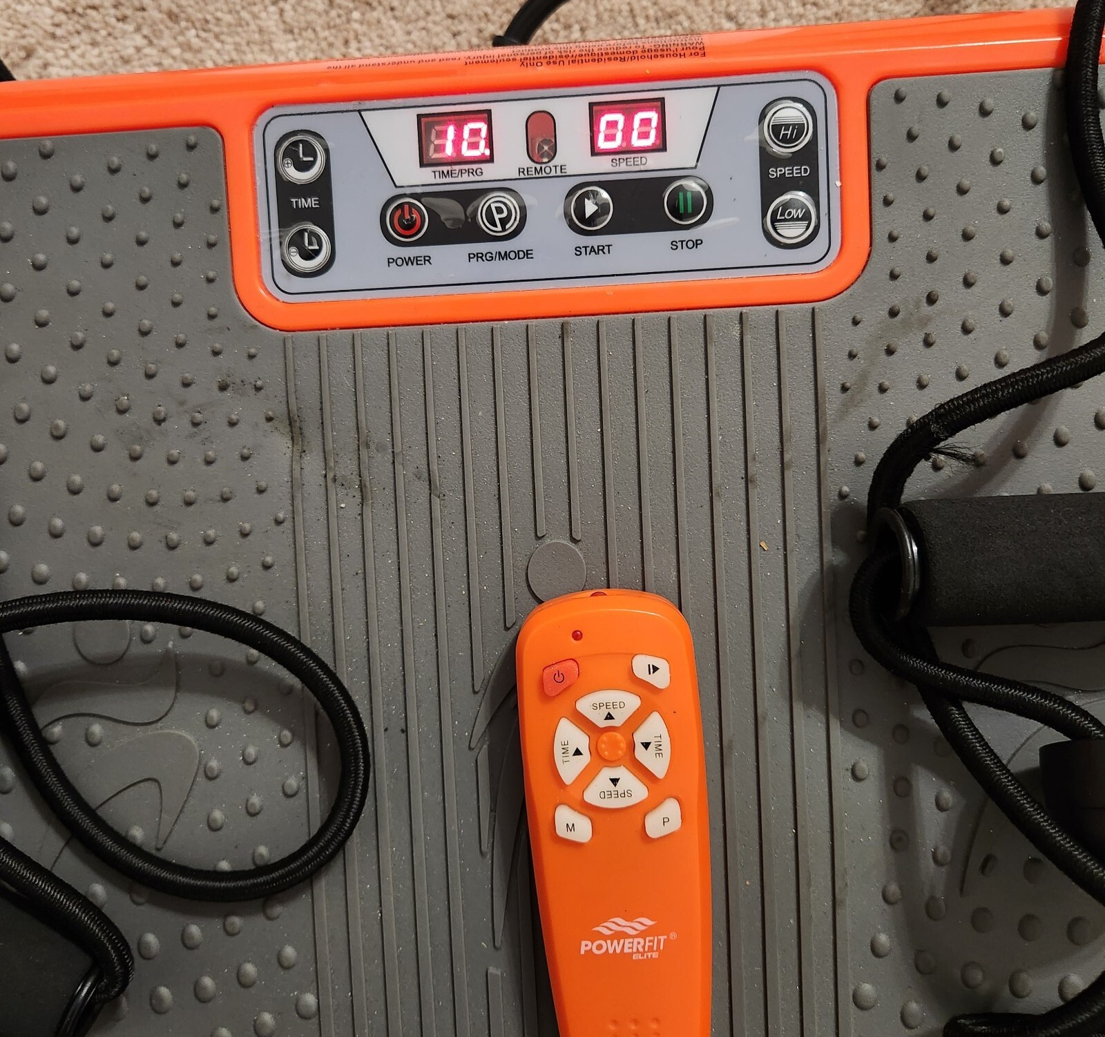 Powerfit Elite ETF012CSMART Vibration Exercise Platform w/ Remote