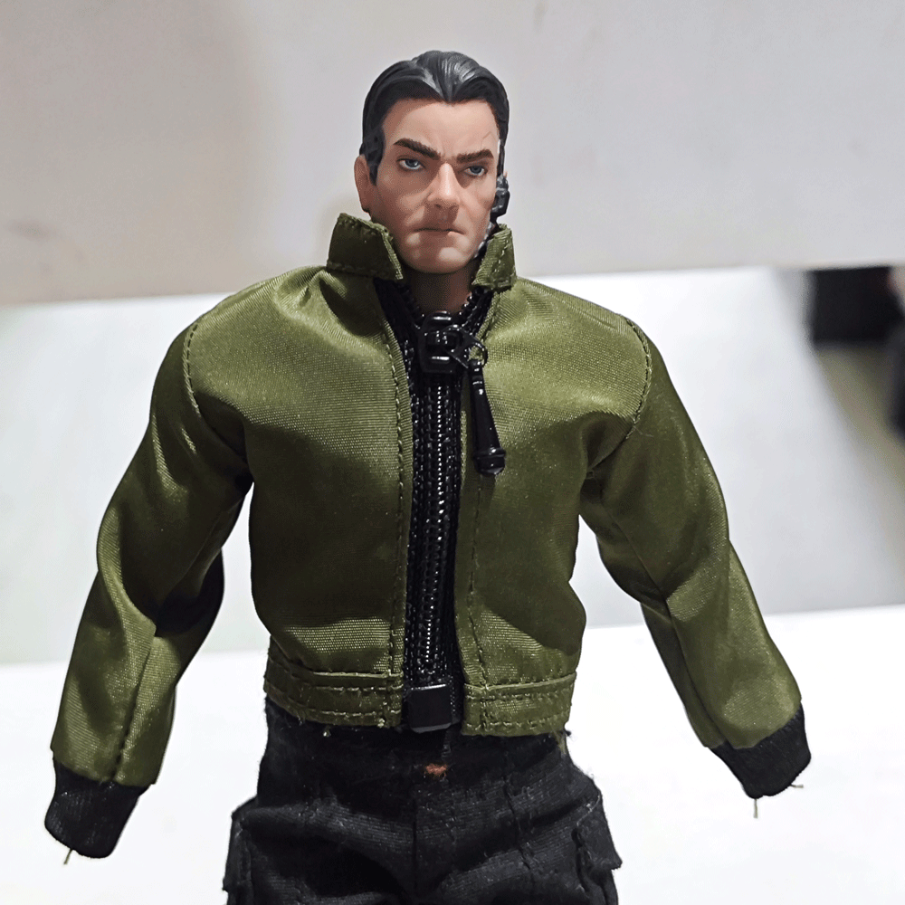 Soldier 1/12 Scale Green Jacket,Top,Coat Model for 6