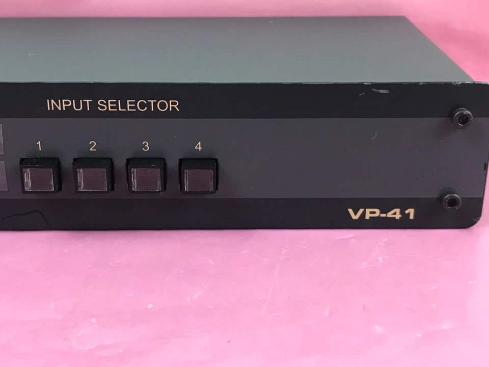 Kramer VP-41 4x1 VGA / XGA Computer Graphics Video Mechanical Switcher - Image 2 of 4