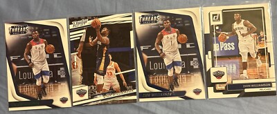 Zion Williamson #164 #66 #89 2021-22 Panini Threads & Prestige & Donruss