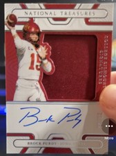Brock Purdy 2022 National Treasures Silhouettes Signature /99 On Card Auto 👀