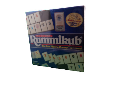 Rummikub rummy tile Game 1997 NOS sealed fast moving 60th anniversary edition