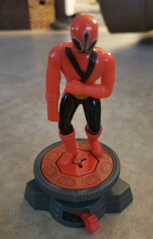 2011 Power Rangers Red Samurai McDonald's 