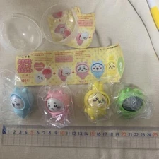 Chiikawa Chikawa Gacha capsule toy Pajama Party Miniature Figure Mascot Set 4