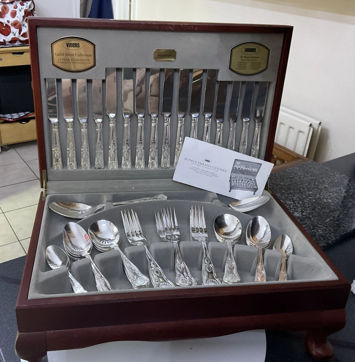 Viners Cutlery Sets & Canteens with 58 Items in Set for sale | eBay UK