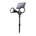 Solar LED Spot lights Garden Outdoor Lawn Lamp Motion Sensor Wall Light NEW G5Z7