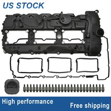 Engine Valve Cover Oil Cap Gasket Bolts For 11-14 Bmw 135i 335i X3 X5 3.0l