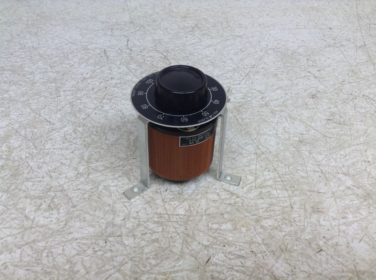 Yamabishi Electric L-158 OFJ 461VR3 Volt Slider 100 V 0-100 Yamabishi Electric L-158 OFJ 461VR3 Volt Slider 100 V 0-100