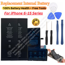 Replacement Internal Battery LOT For iPhone 7 8 Plus XS XR 11 12 13 14 Pro MAX