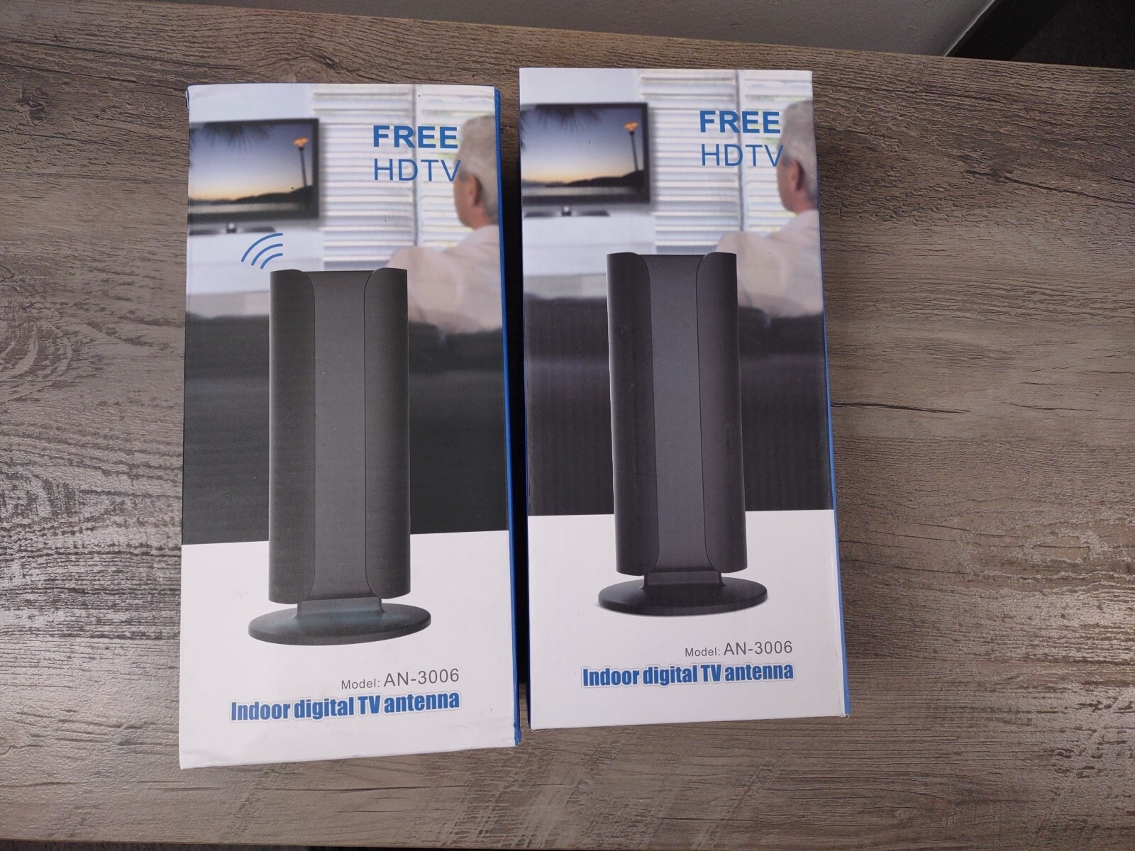 AN3006 Indoor HDTV Digital TV Antenna Free HDTV 4K Compatible NEW