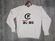 Vintage Polo Ralph Lauren Stadium Snowbeach Ski P Wing Rare 1992 Sweater Size L