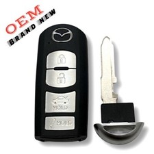 New Oem 2014 2015 2016 2017 2018 Mazda 3 6 Mx-5 Smart Key Fob 4b Wazske13d01 New Oem 2014 2015 2016 2017 2018 Mazda 3 6 Mx-5 Smart Key Fob 4b Wazske13d01