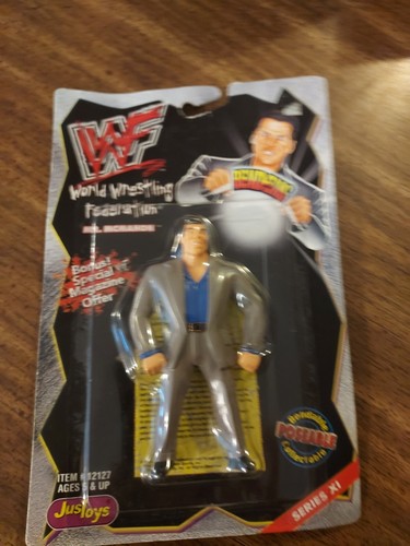 Vintage 1999 WWF JusToys Mr. McMahon Bend Ems Wres...