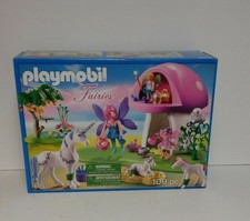 playmobil 6055 fairies with toadstool house